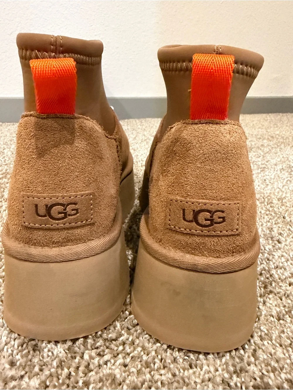 UGG suede upper